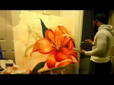 flower painting - Check out my all new website http://lorenzopphotography.com/ Check out my blog http://toocreativewithin.blogspot.com/ I am pretty exited about it so please l...