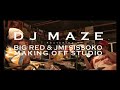 maze tv est heureux de vous presenter :
dj maze, big red & jmi sissoko en studio
pour l'enregistrement du titre 