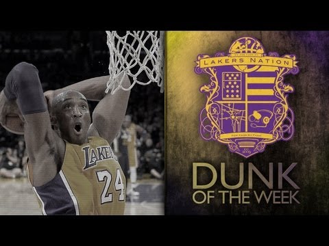 Lakers Dunk of the Week: Kobe Bryant Throws It Down Against The Clippers’ Crawford