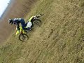 SUZUKI DRZ 400E In Srbobran,Srbija and my Fox terrier drz