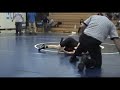 Wrestling 130 lbs Guillotine Pin