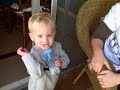 Gage with Ian