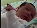 One Month old baby saying Hi One Month old baby saying Hi