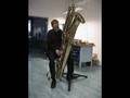 Eppelsheim Contrabass Sax played by Laksar Reese 2