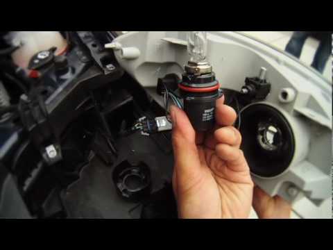 How to replace headlight