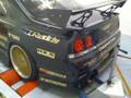 Nissan Skyline R33 GTS-T on dyno hitting maximum torque at 2694 RPM