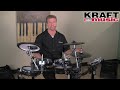 Click here to watch this video Kraft Music - Roland V-Tour TD-15KV Demo with Steve Fisher