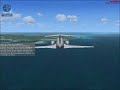 Microsoft Flight Simulator-X, Landung in der Karibik (HighQuality)