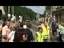 Protest učitelů využilo hnutí Ne základnám.