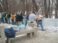 Flood Fighters Build a Dike - Timelapse