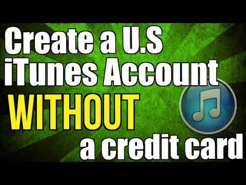 how to create itunes account