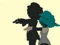 【Hand Shadow】MikuMikuDanceで手影絵に挑戦「こぶたぬきつねこ」【初音ミク】