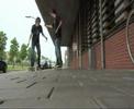 me and jeroen killing this awesome spot =d (a sidewalk it started raining 2 minutes after we arrived at our skatepark =d) we landed some fun tricks:

- ivo kickflip and jeroen kickflip too (while giving a box)
- ivo 360 underflip en jeroen bubble
- ivo nollie shovit to cross foot and jeroen varial rail double flip
- ivo 360 flip and jeroen hang ten tailstop hard finger flip 
- ivo kickflip, jeroen fakie bigspin, and ivo hang ten shovit and jeroen pop shovit
- ivo impossible and jeroen nollie 360 shovit
- and our ender: ivo forward flip and jeroen toe flip