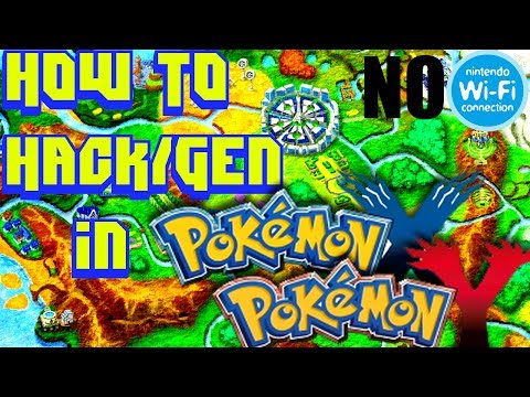 how to hack x and y pokemon