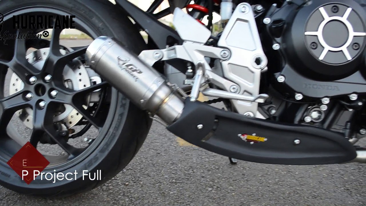 Capa do vídeo  Escapamento GP Project Full Honda CB 1000R 2019 a 2022