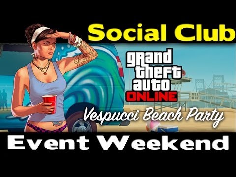 Club event - GTA ONLINE SOCIAL CLUB EVENT WEEKEND. Are you guys going to participating in this Event for Grand Theft Auto Online? You can get more RP & other cool prizes ...