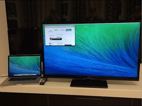 Seiki 4k TV Unboxing & First look with Retina MacBook Pro at 3840 x 2160