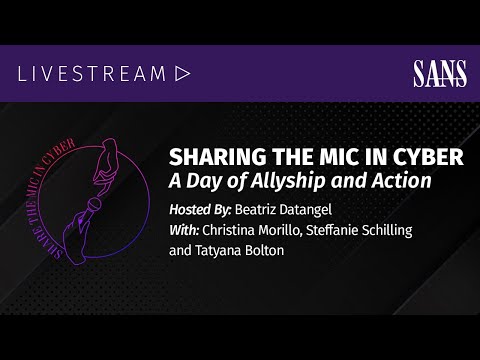 Sharing the Mic in Cyber. A Day of Allyship and Action