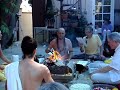 Havan for Swami Lakshmanjoo Havan for Swami Lakshmanjoo