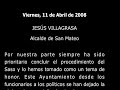 obras en la urbanización el saso  san mateo de gállego 