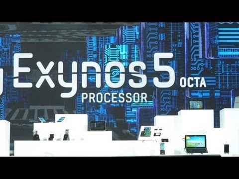 exynos - Samsung Exynos 5410 Benchmark http://www.mobilegeeks.com ARM showed a reference design from Samsung which had their Exynos Octa-Core processor. This new proc...