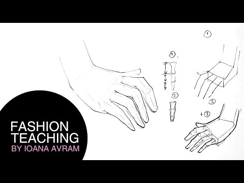how to draw hands step by step