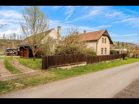 Video Venkovská pohoda na Kokořínsku: Dům se saunou a rozlehlým sadem