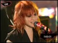 Paramore - Crush Crush Crush - MTV New Years Eve 2008