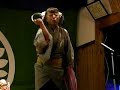 Japanese traditional entertainment \"rolling parasol\"