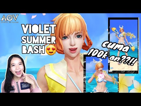 UHH Cantiknya Violetttt😍😍😍 + SUMMER BASH VIOLET CUMA 100K AN!!
