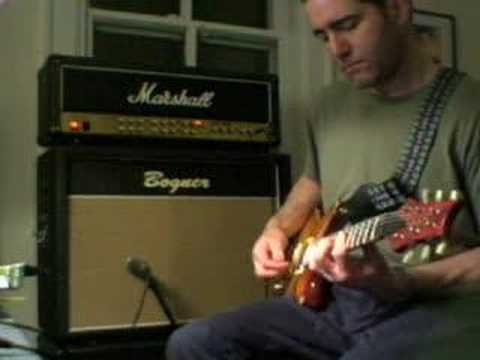 PRS McCarty Played Into Marshall JCM 2000 TSL Amp screen 1