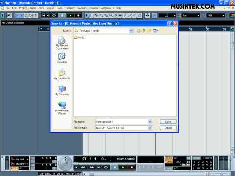 MusikTek.com Tutorial : Nuendo Part 3/24 - Project Management