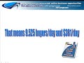 How to make $381/day online