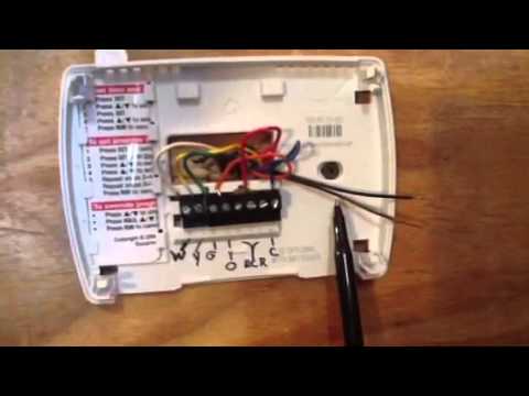 how to troubleshoot a luxpro thermostat