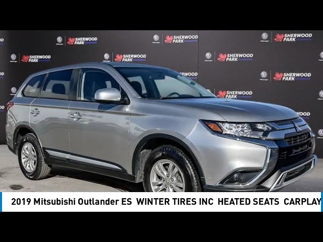 2019 Mitsubishi Outlander ES | WINTER TIRES INC | HEATED SEATS in Cars & Trucks in Strathcona County