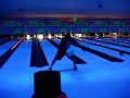 Really lucky bowling strike Really lucky bowling strike