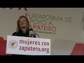 Leire Pajín con Zapatero Leire Pajín con Zapatero