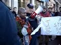 Protest Uganda House London UK - Human Rights Day 2009