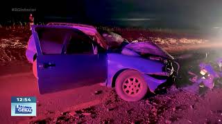 Acidente grave em rodovia: colisão frontal vitimou agricultor de 62 anos