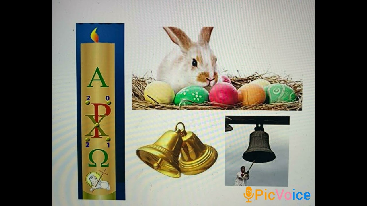 Algunos símbolos de pascua. Voz y autoría de María García de Fleury.