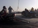 Zafiriadis Vs. Bousinis, Prostock Bike final, Serres Dragstrip Nov 08, www.GreekDragster.info