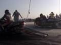 Zafiriadis Vs. Bousinis, Prostock Bike final, Serres Dragstrip Nov 08, www.GreekDragster.info