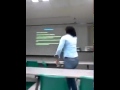 FAU STUDENT GOES CRAZY IN CLASS. How does evolution kill black people?!