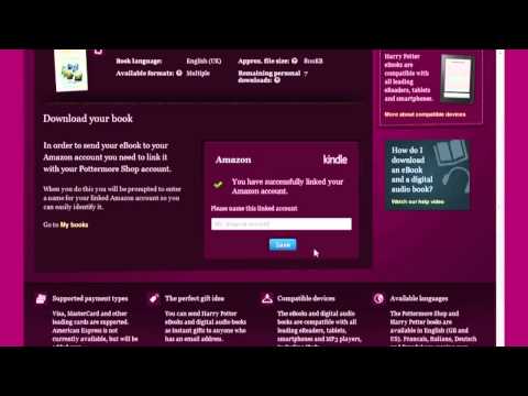 how to kindle amazon account