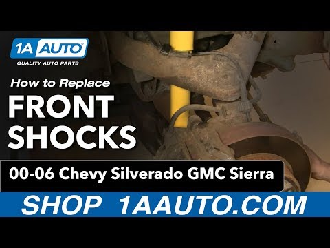 How To Install Replace Front Shocks Chevy Silverado GMC Sierra 00-06 1AAuto.com