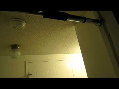 how to attach pull up bar to doorway