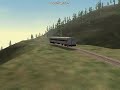 Train Simulator: Flying off a Cliff