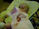 Baillee having a chat 5 months old 4/8/08 Baillee having a chat 5 months old 4/8/08