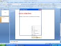 Part 1 - Absolute basic PowerPoint 2007 tutorial