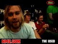 NME Video: The Used @ Carling weekend 2007.